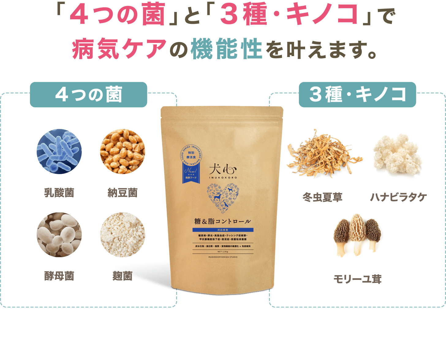 犬心～糖＆脂コントロール～ - 犬心～INUKOKORO～